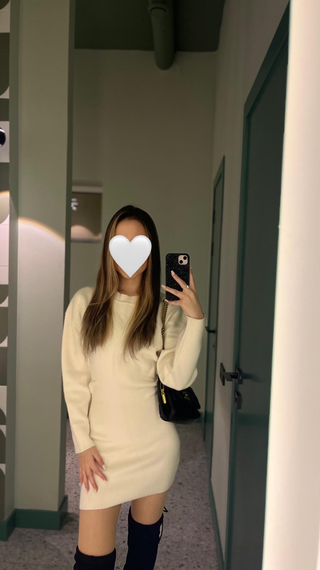 Zara Трикотажное платье мини — фото 2