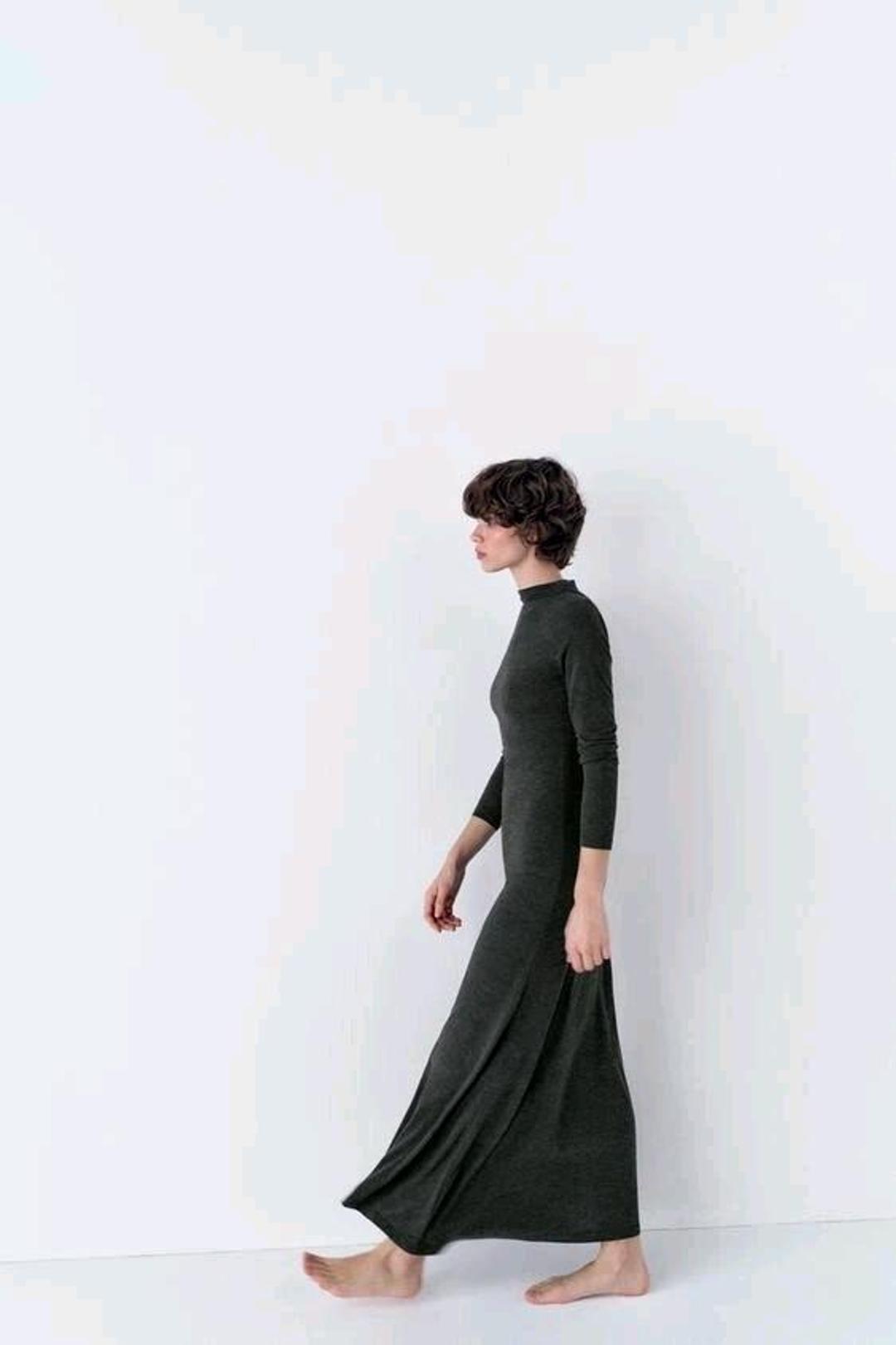 Zara Трикотажное платье Zara — фото 2