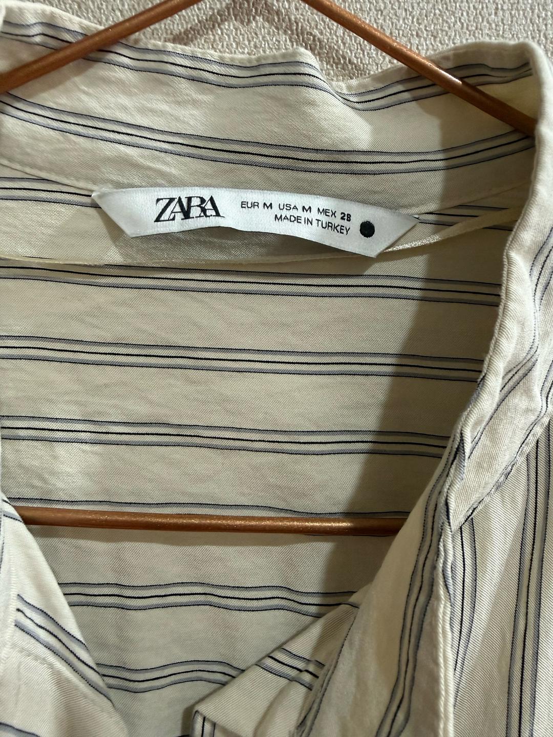 Zara Рубашка в полоску ZARA — фото 2