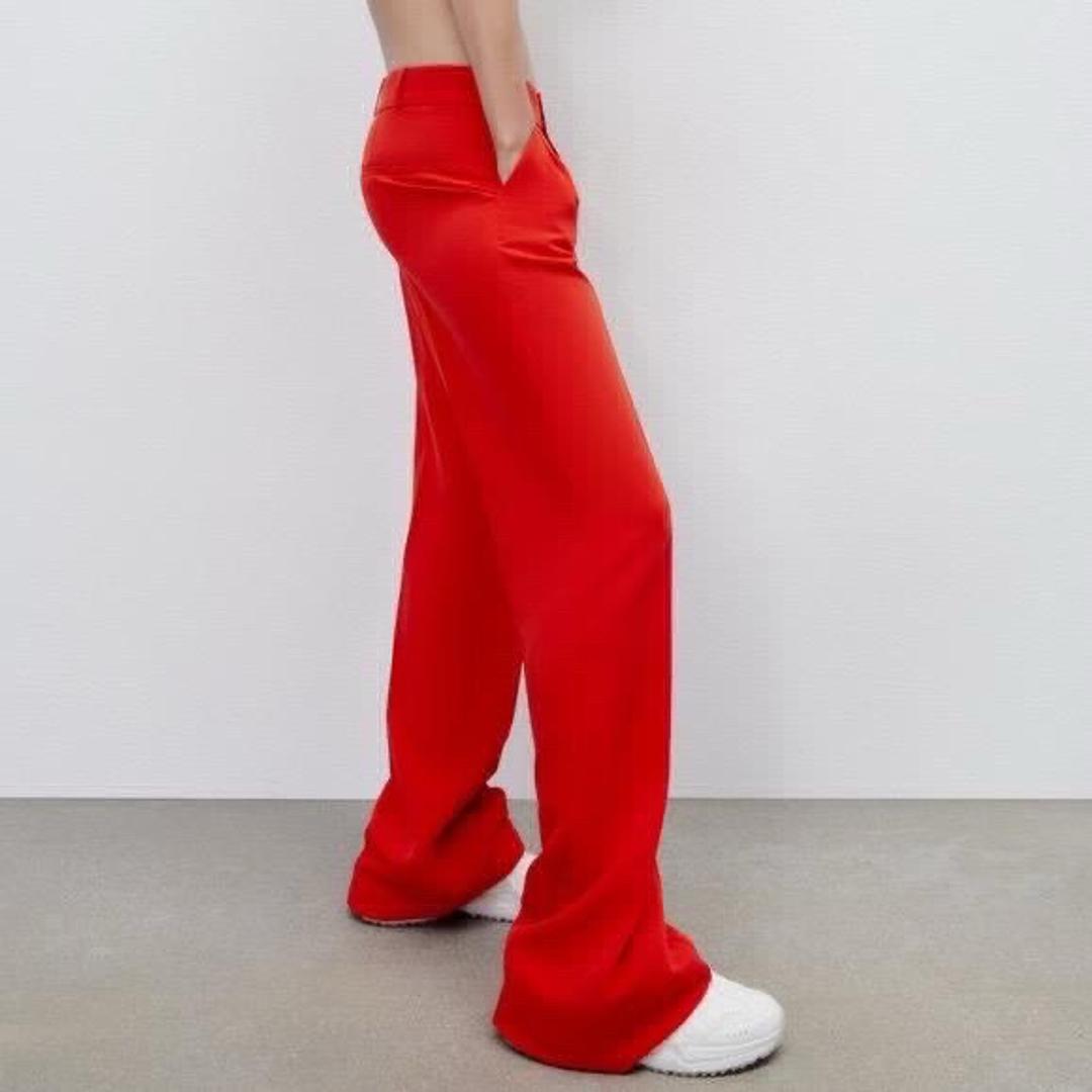 Zara Брюки Zara оранжевый — фото 2