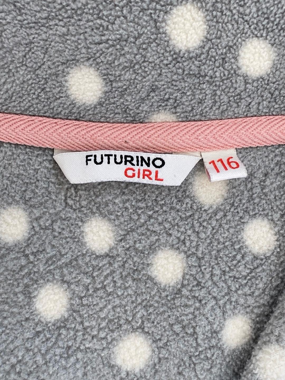 Futurino Флисовая кофта Futurino Girl, размер 116 — фото 2