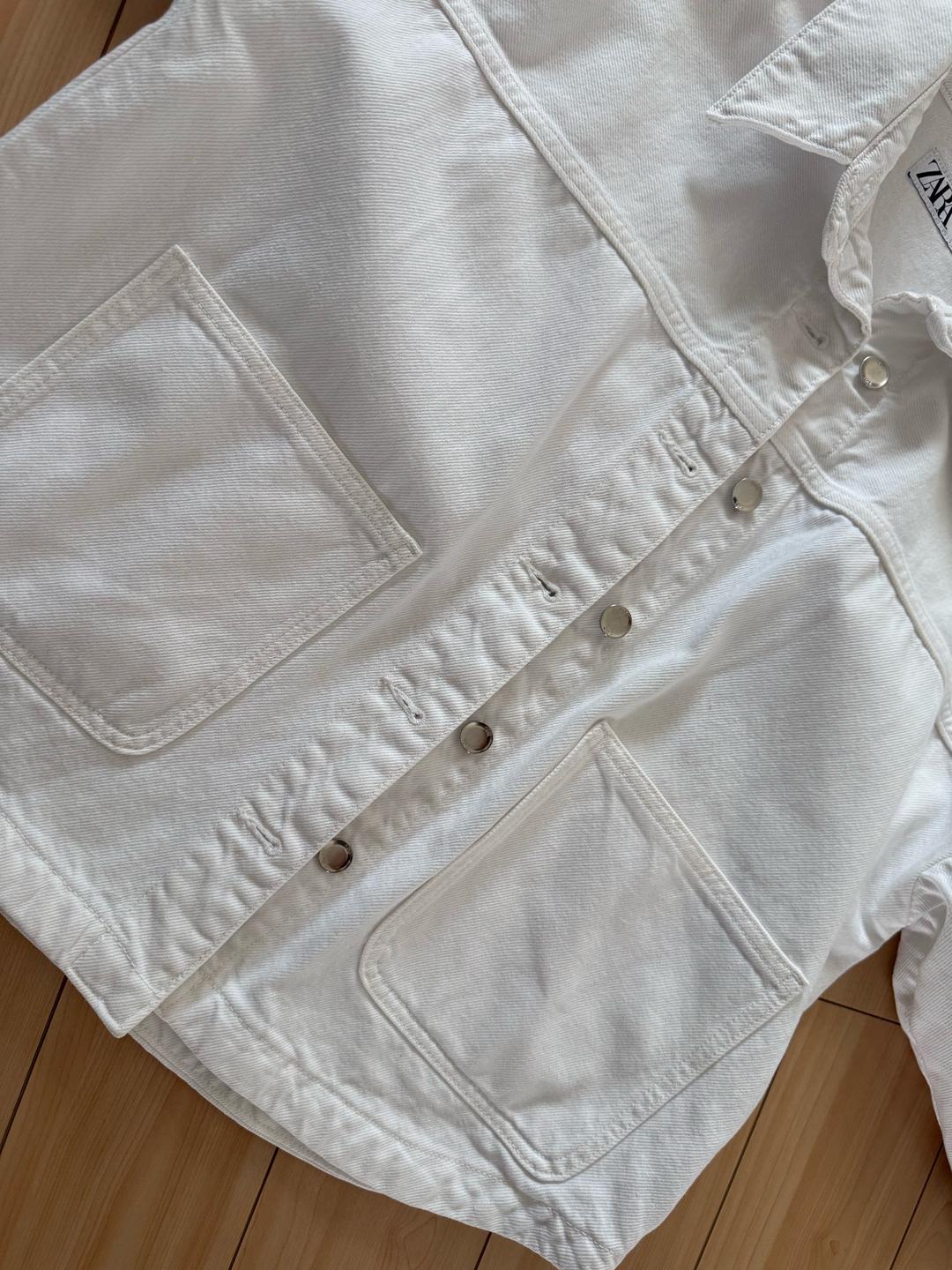 Zara Джинсовая куртка zara — фото 2