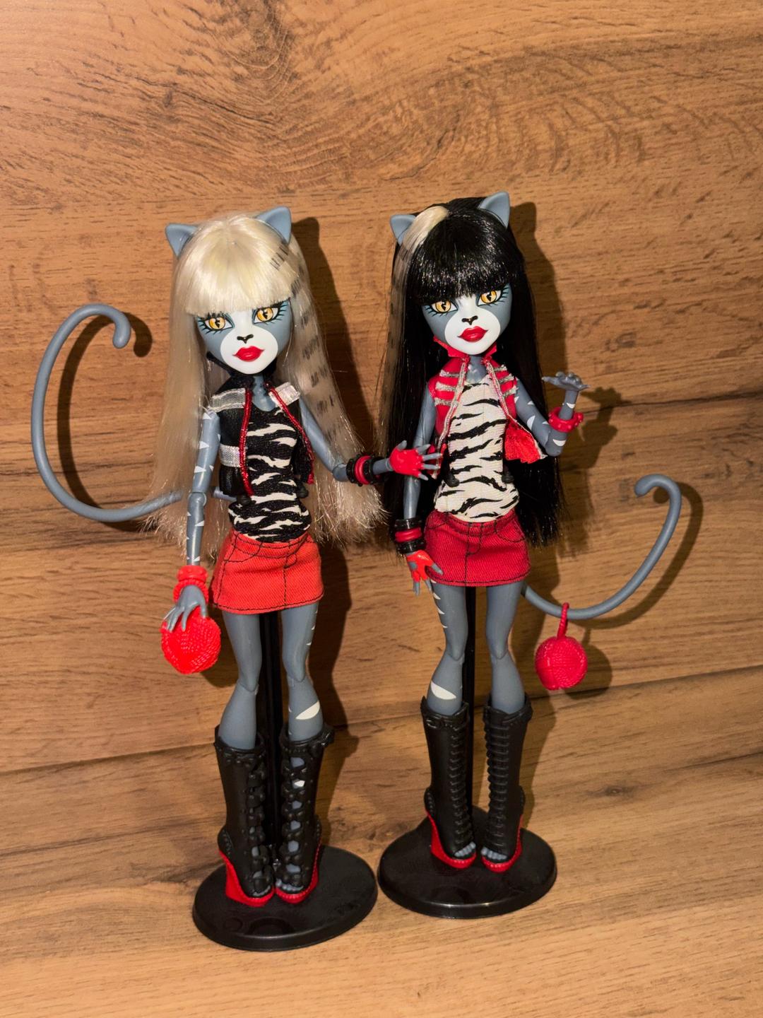 monster high Куклы Monster High Meowlody & Purrsephone — фото 2