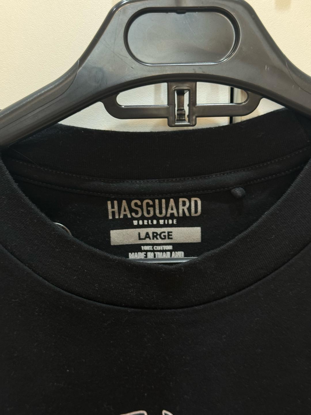 hasguard Черная футболка — фото 2