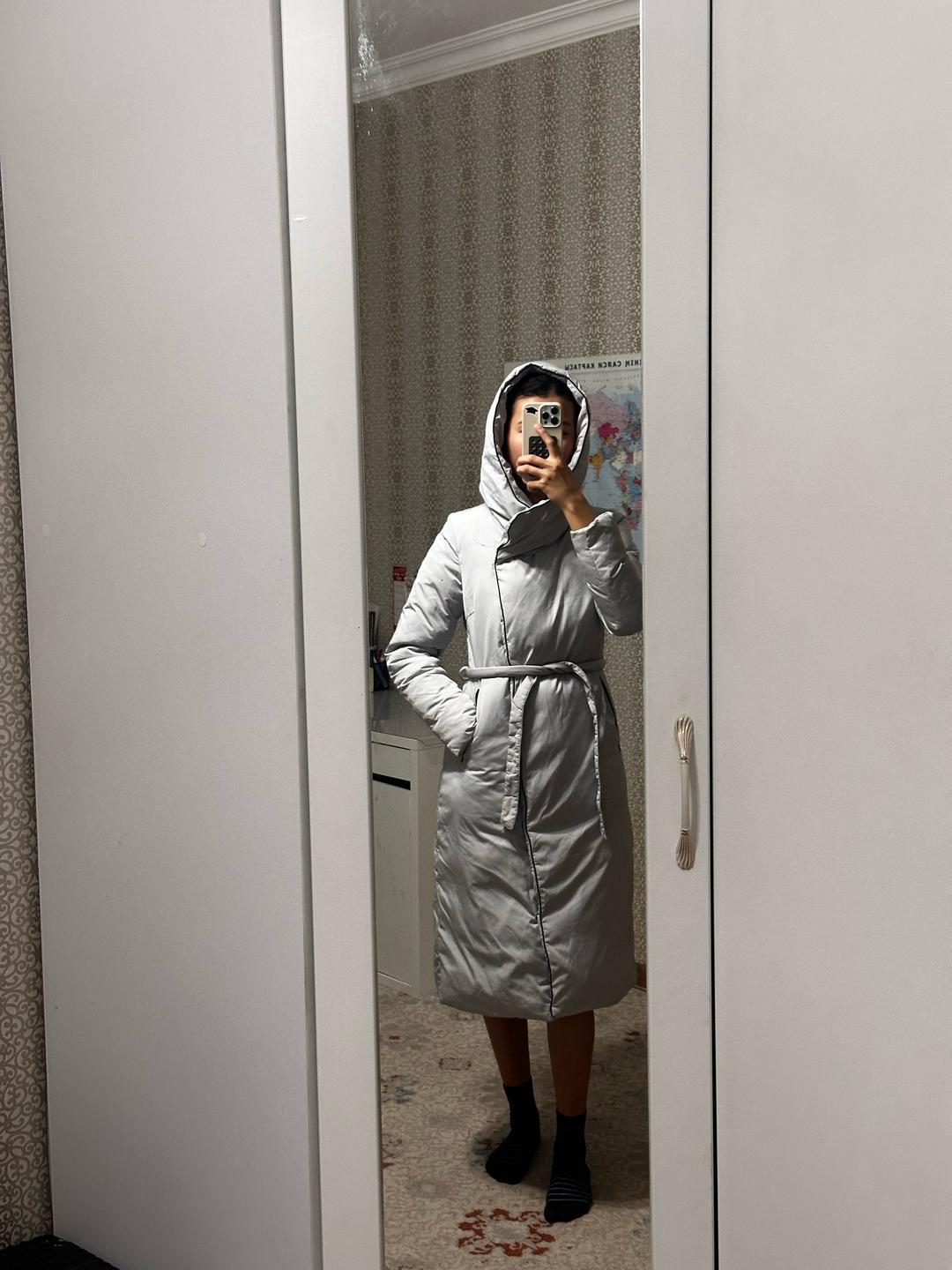 Нет бренда Длинная зимняя куртка — фото 2