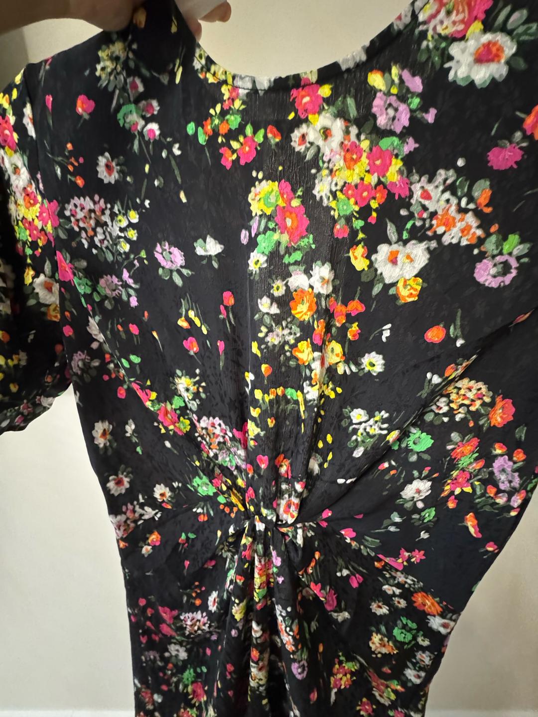 H&M Платье с цветочным принтом — фото 2