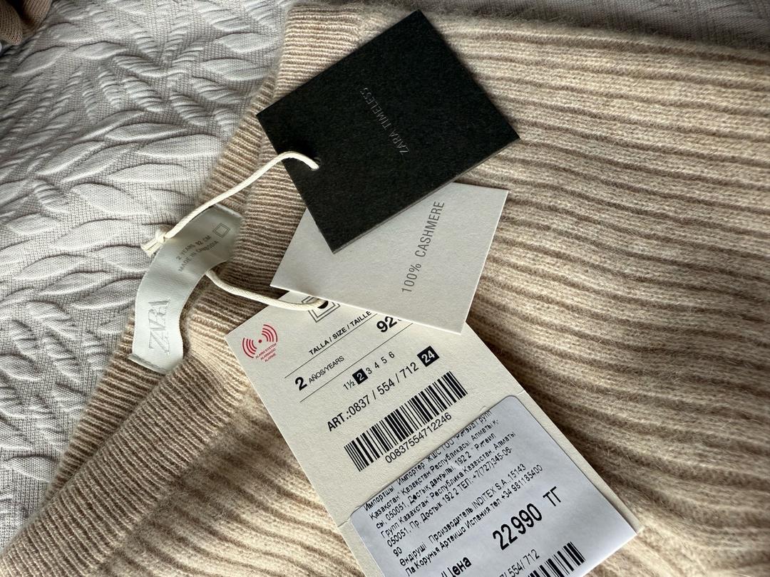 Zara 100% кашемир лосины — фото 2