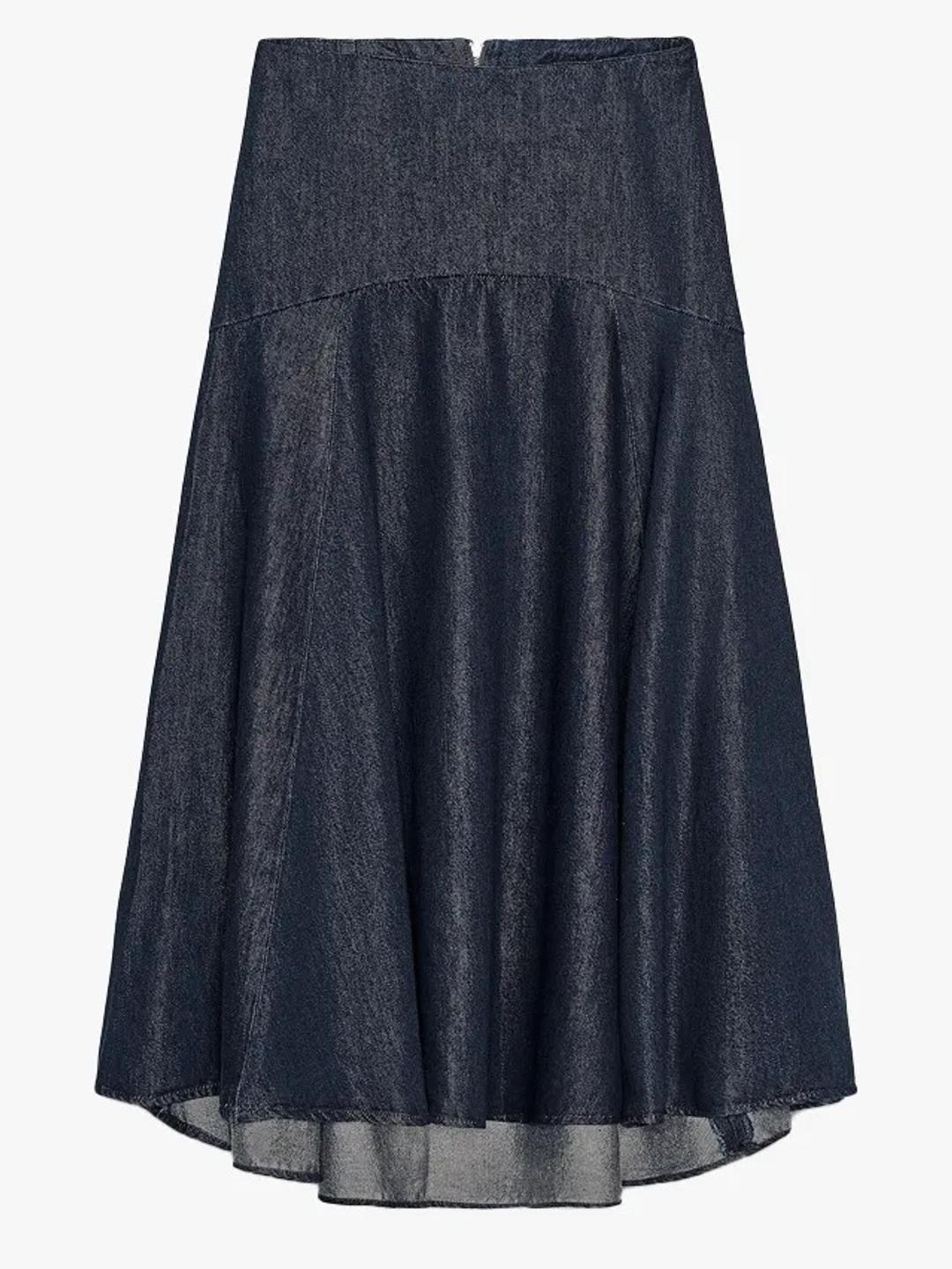 Zara Джинсовая юбка миди Zara — фото 2