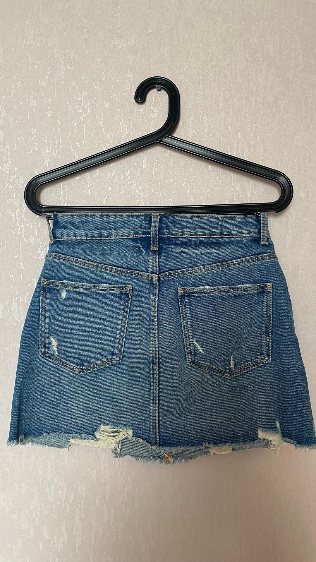 Zara Джинсовая юбка ZARA — фото 2