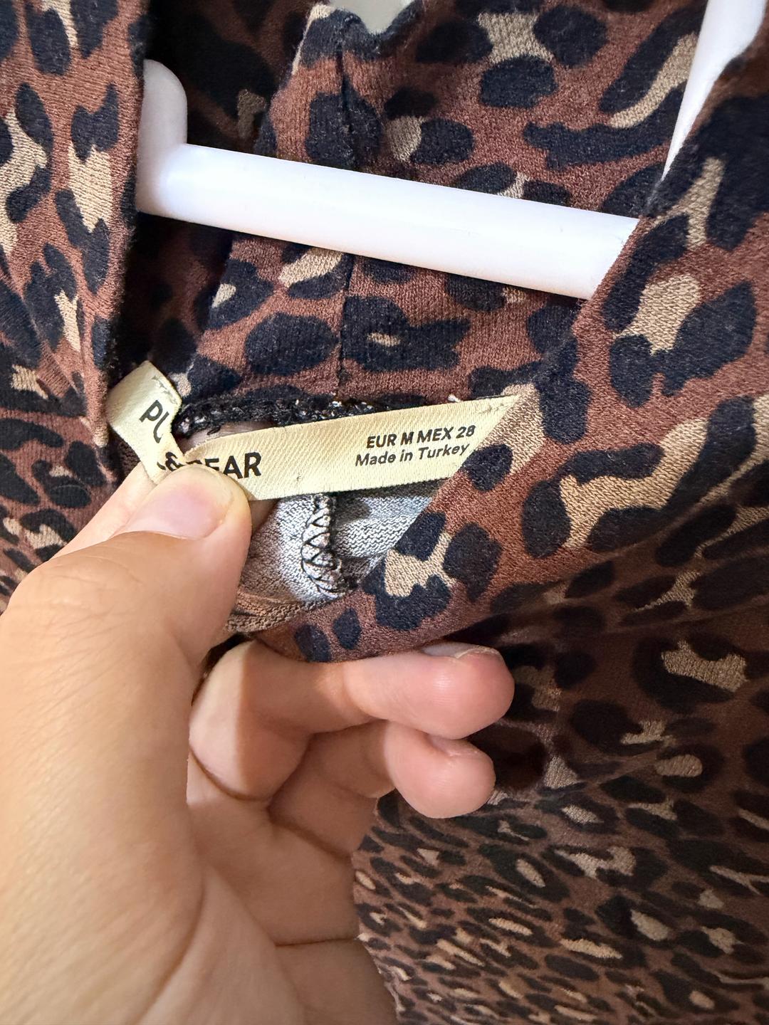 Pull & Bear Платье Pull&Bear с леопардовым принтом — фото 2