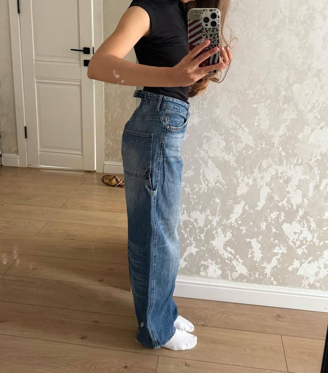 Pull & Bear Широкие джинсы pull & bear — фото 2
