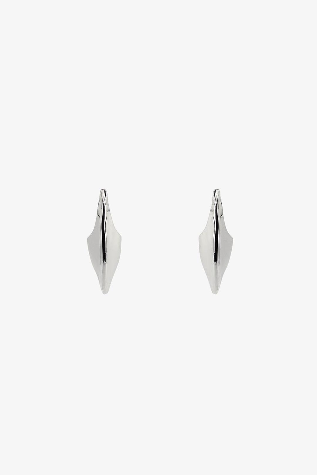 Zara Металлические серьги-кольца неправильной формы — фото 2