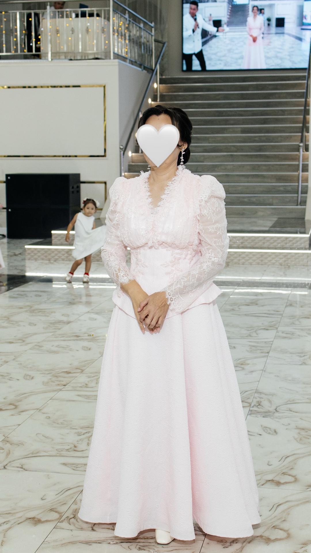 aliya_collection Платье вечернее с кружевным верхом — фото 2