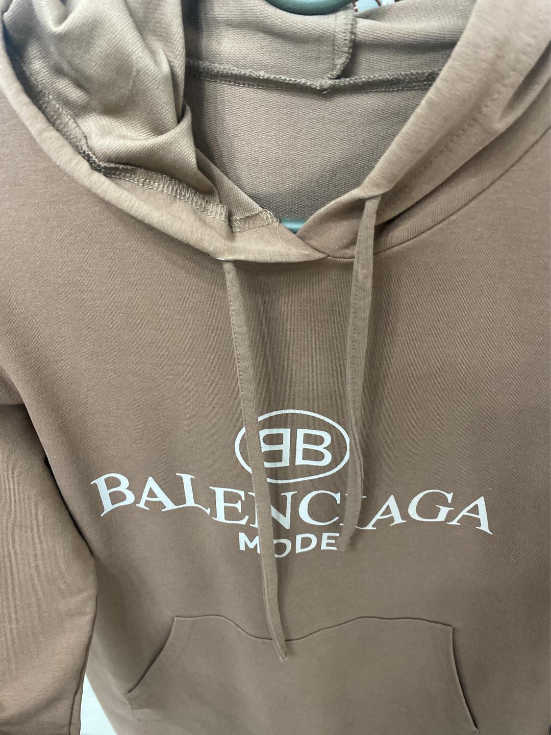 Balenciaga Платье-худи — фото 2