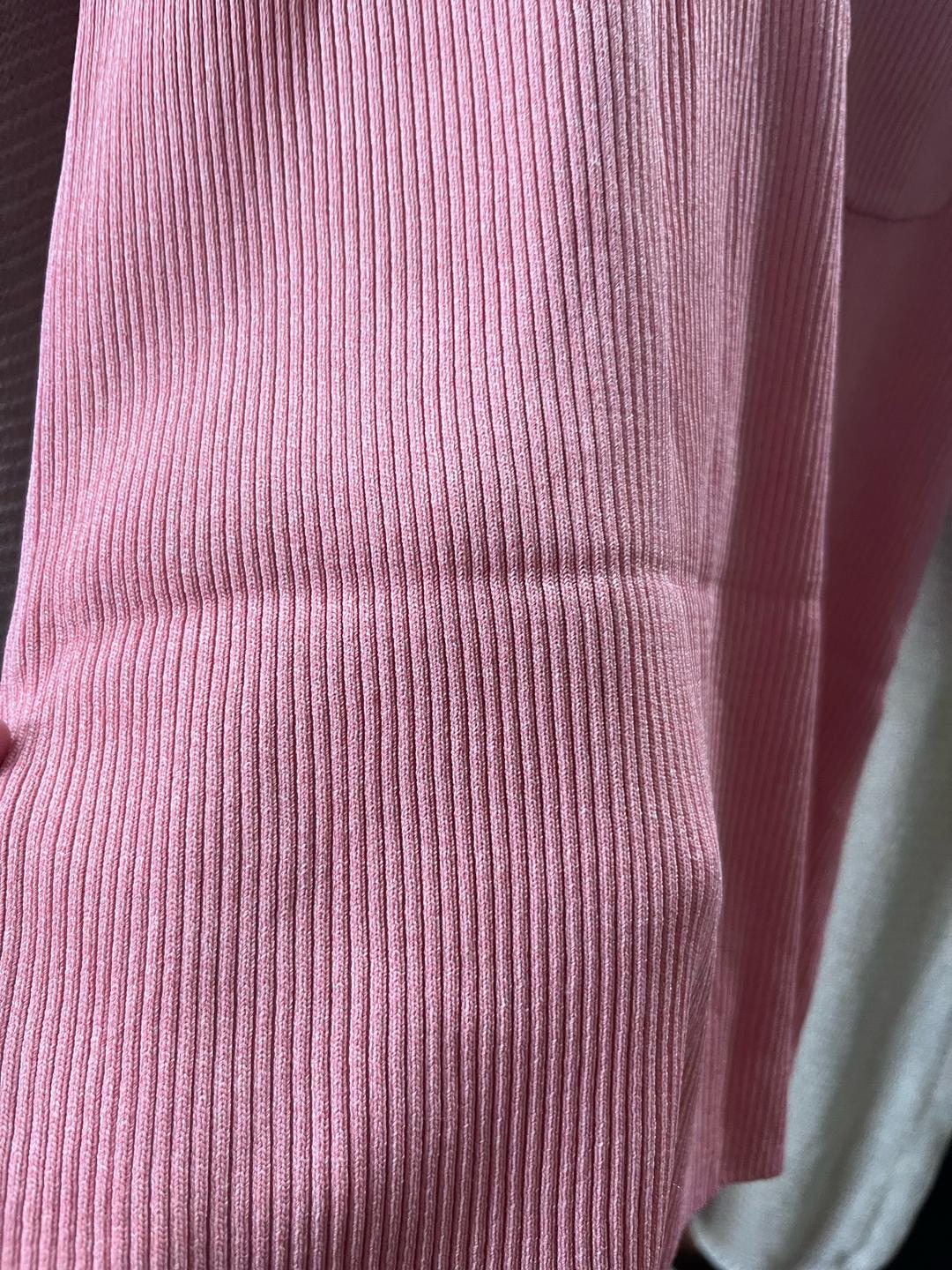 Zara Футболка поло Zara в рубчик — фото 2