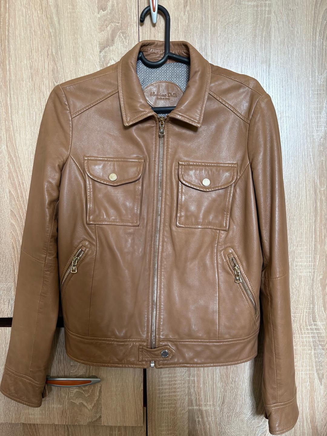Massimo Dutti Куртка кожаная Massimo Dutti — фото 2