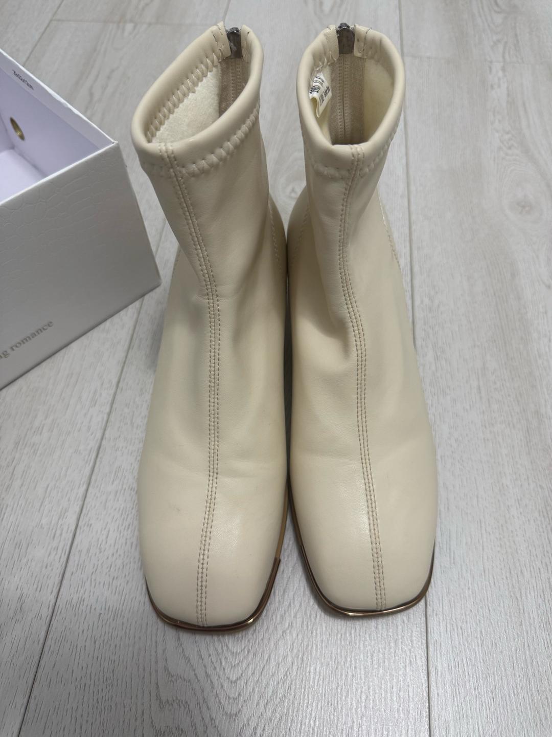 ботильоны на каблуке с молнией сзади — фото 2