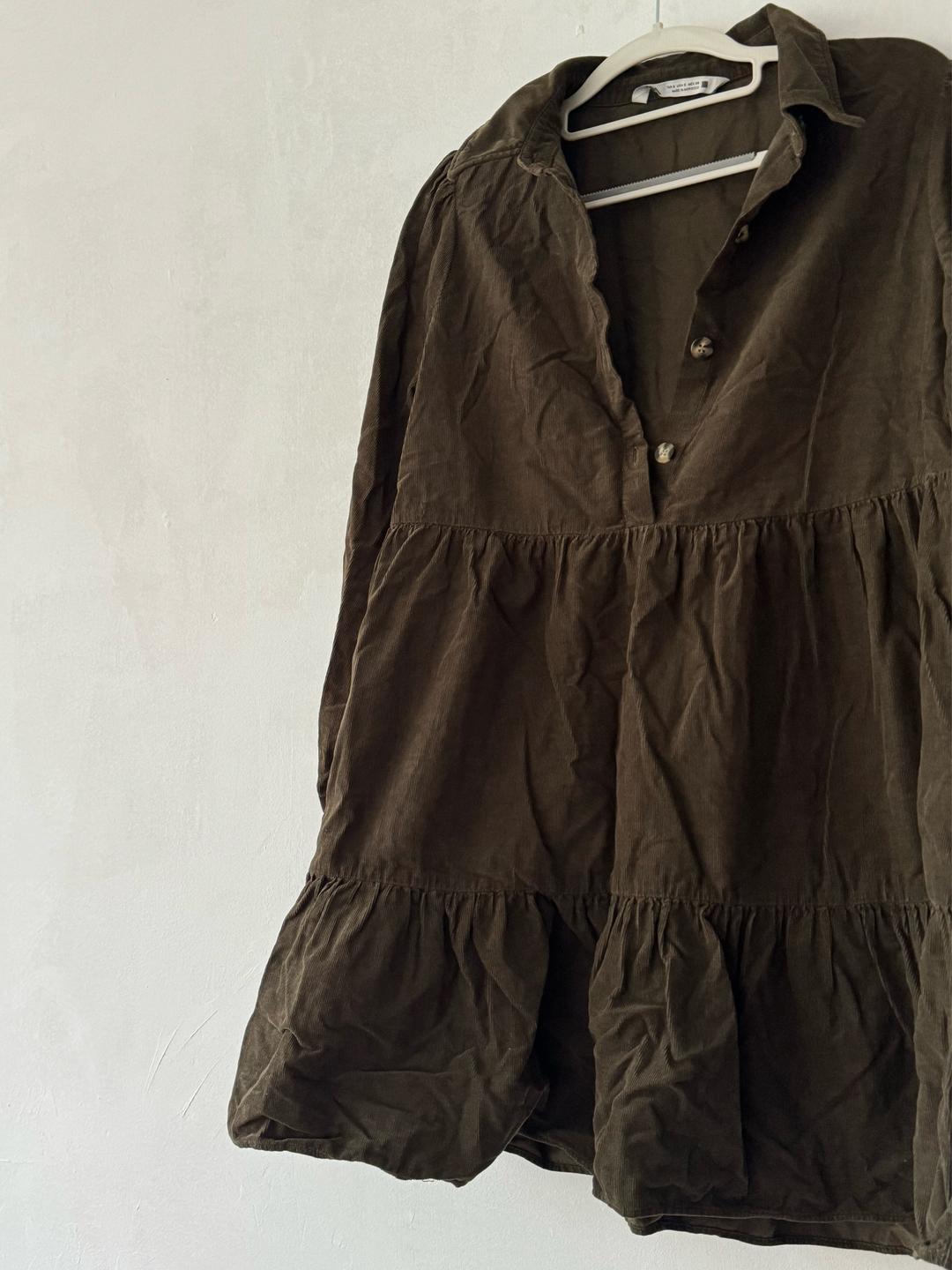 Zara Платье ZARA из вельвета — фото 2