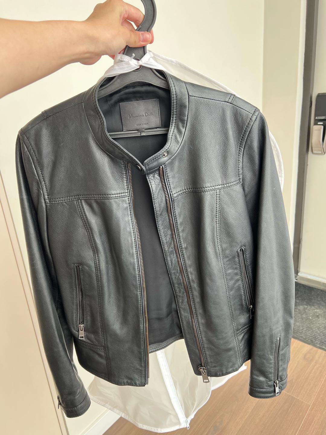 Massimo Dutti Кожаная куртка Massimo Dutti — фото 2