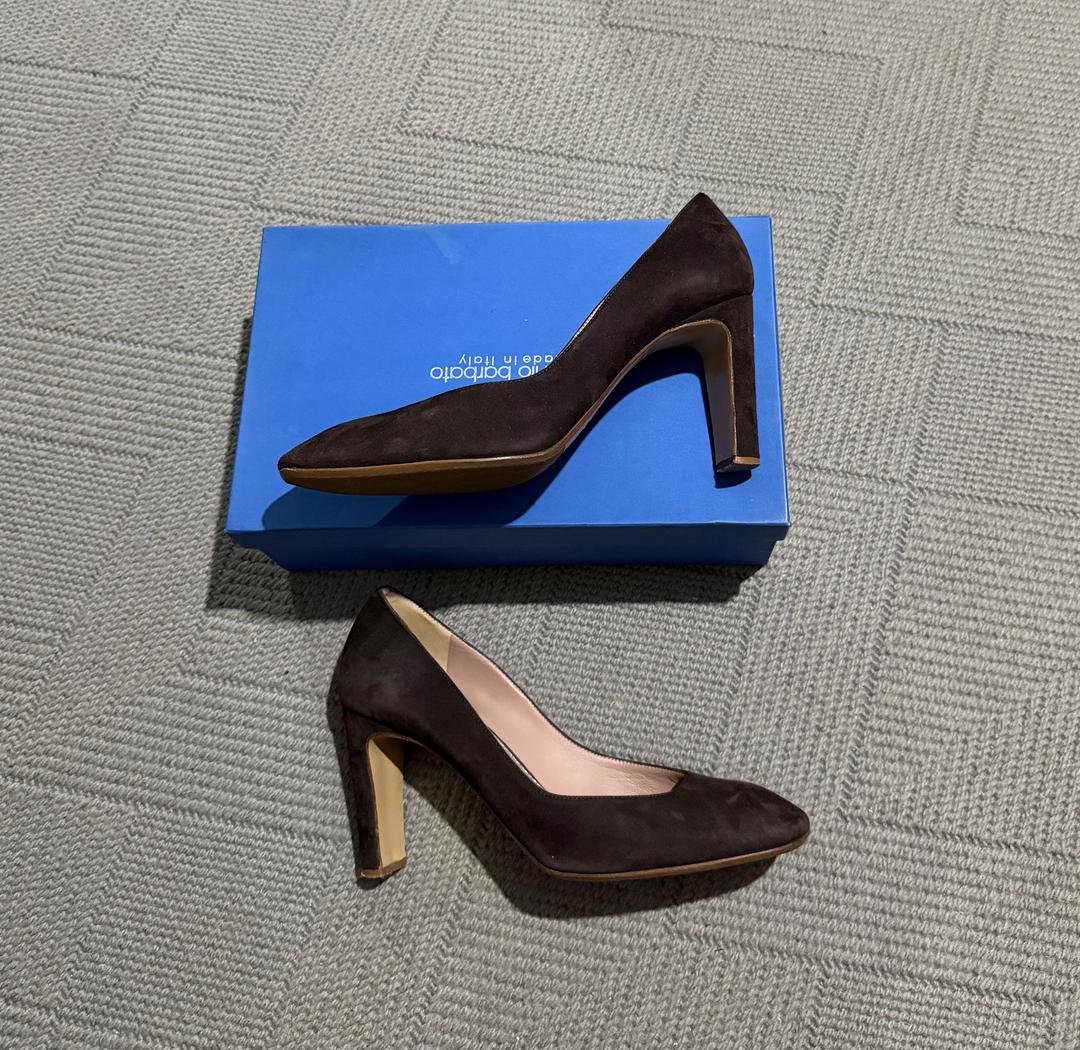 Antonio Barbato Итальянские замшевые туфли Antonio Barbato (оригинал), р. 39 — фото 2