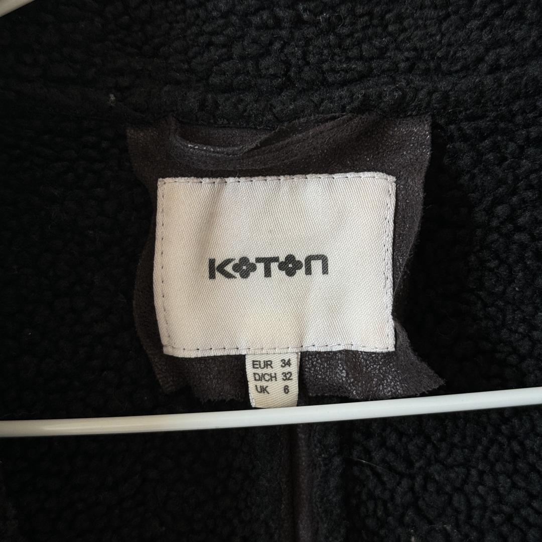 Koton дубленка тонкая — фото 2