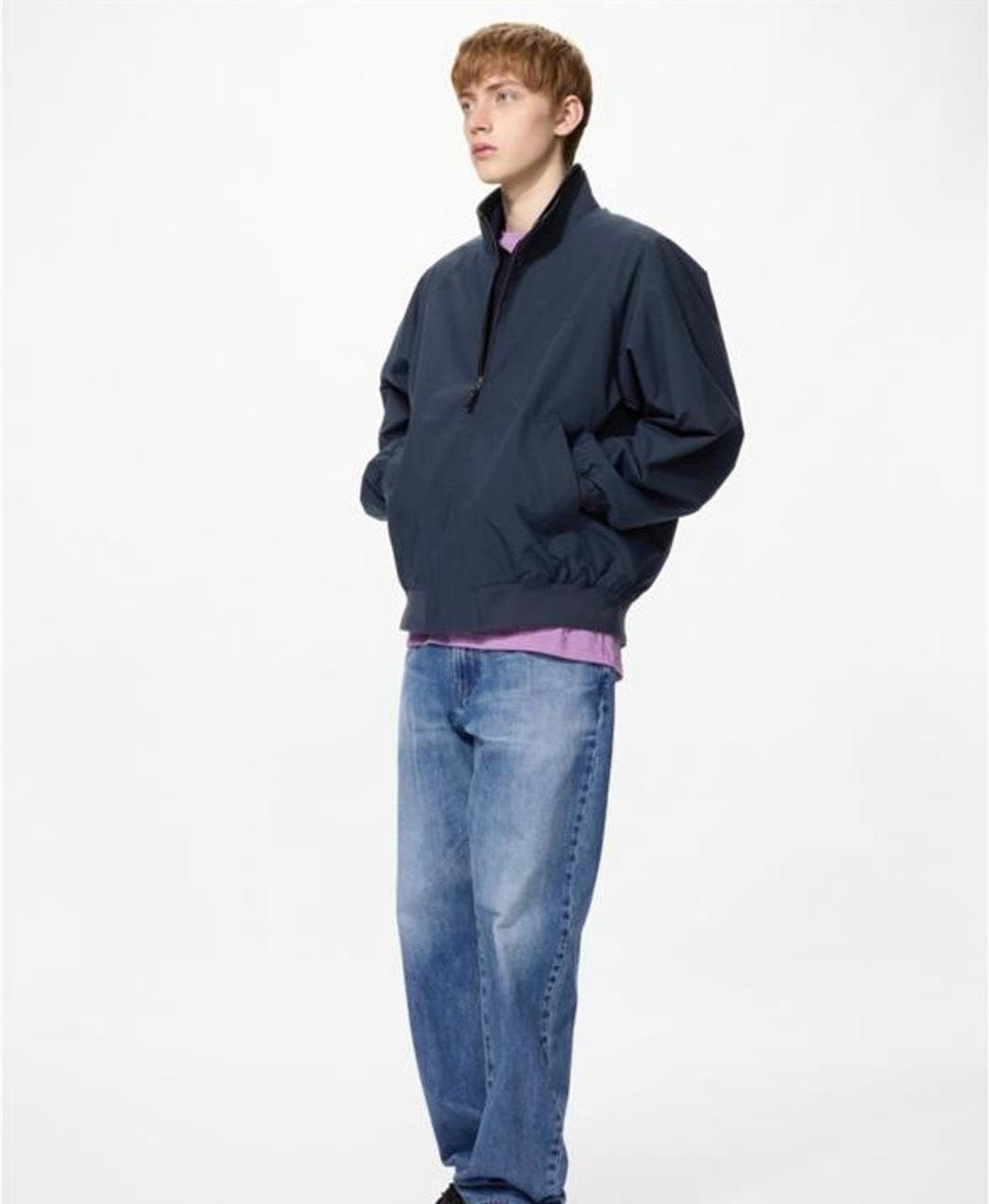 Uniqlo Куртка-бомбер мужская Uniqlo — фото 2