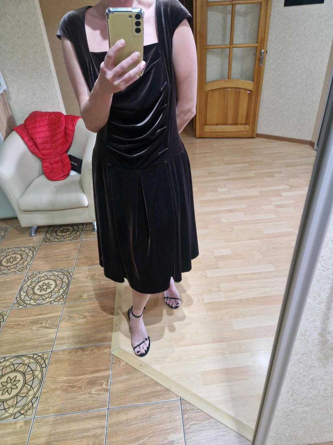 Платье бархат — фото 2
