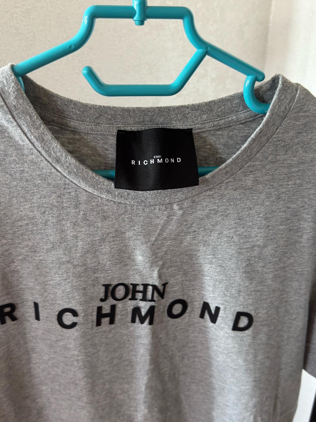 John Richmond Футболка серая John Richmond — фото 2