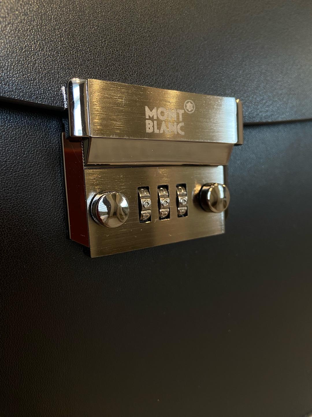 Montblanc Мужской портфель Montblanc, оригинал.В идеальном состоянии, без дефектов. — фото 2
