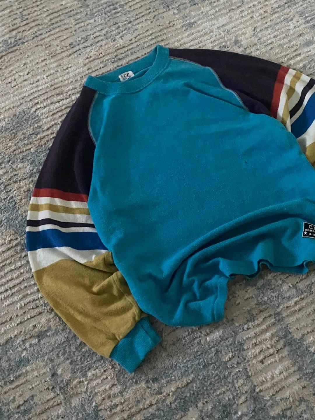 C.P. COMPANY Cp Company Navy Arctic U16 Archive 1980 ss oversize sweater Made in Japan — фото 2
