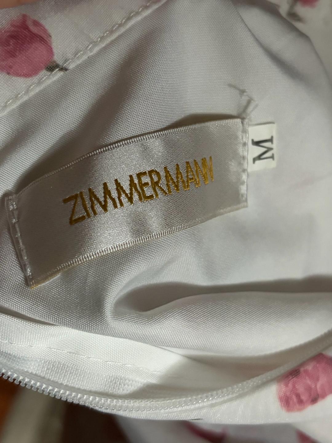 Zimmermann Платье с цветочным принтом и ярусной юбкой — фото 2