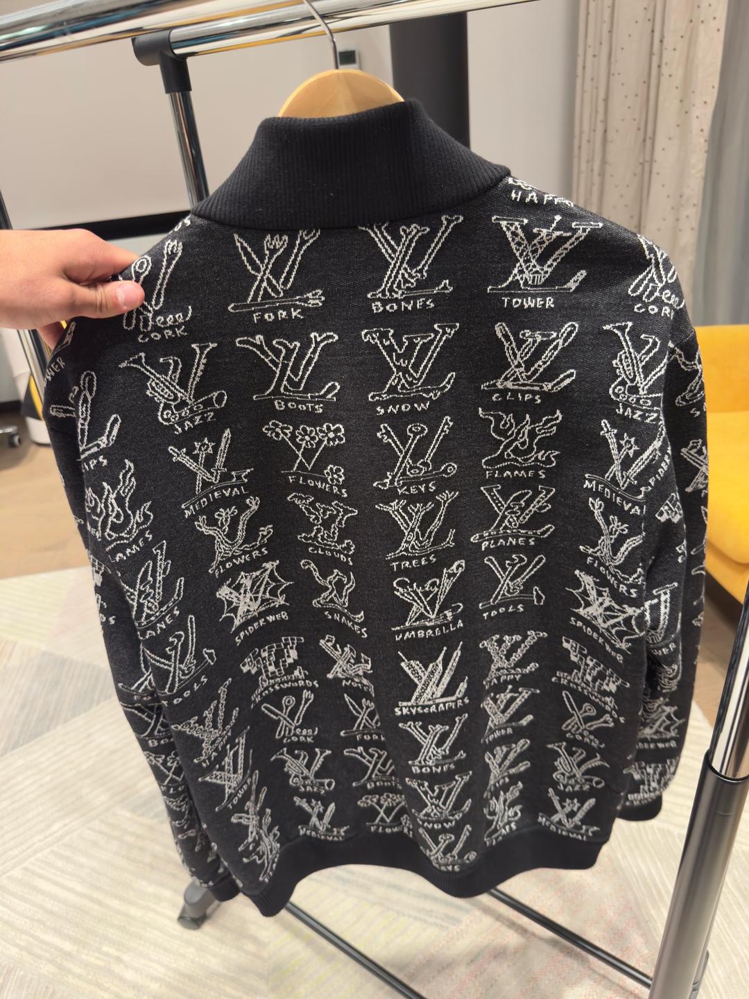 Louis Vuitton Louis Vuitton Cartoon Jacquard Zip — фото 2