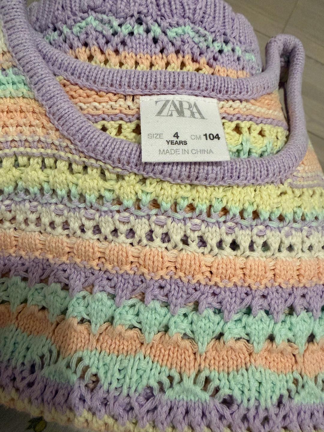 Zara Вязаная майка ZARA — фото 2