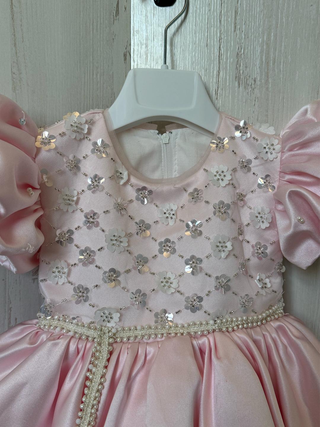 Handmade (ручная работа) Нарядное детское платье + саукеле (ручная работа) ✨ — фото 2