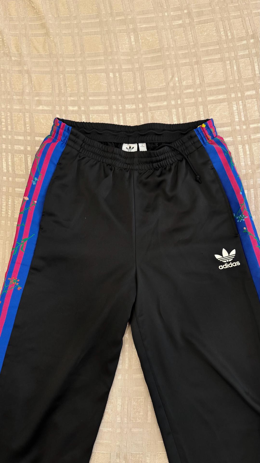 Adidas Широкие прямые штаны — фото 2
