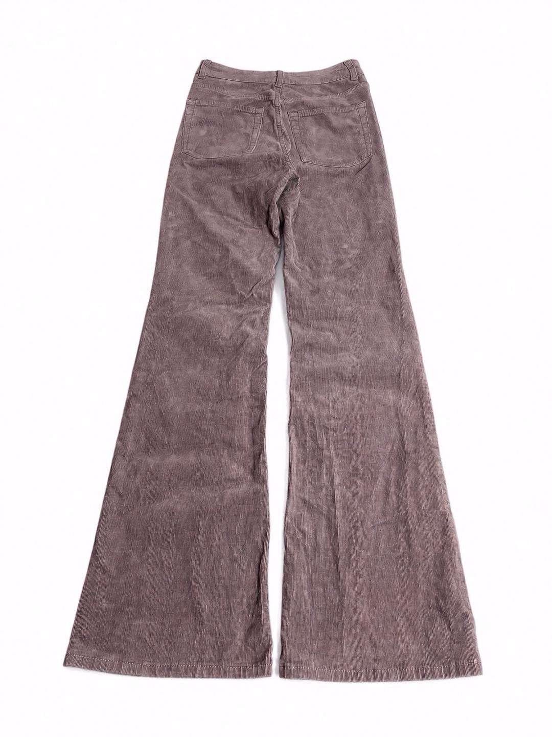 Gu GU flared velvet pants — фото 2