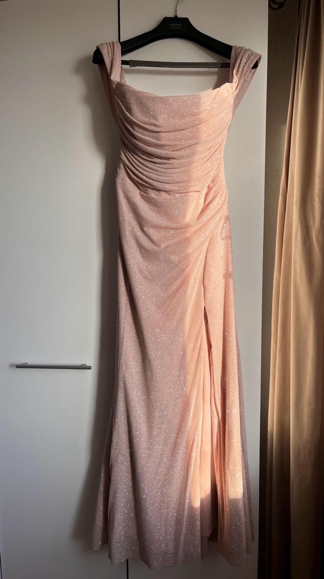 Emilia Sposa Вечернее платье пыльно розового цвета — фото 2
