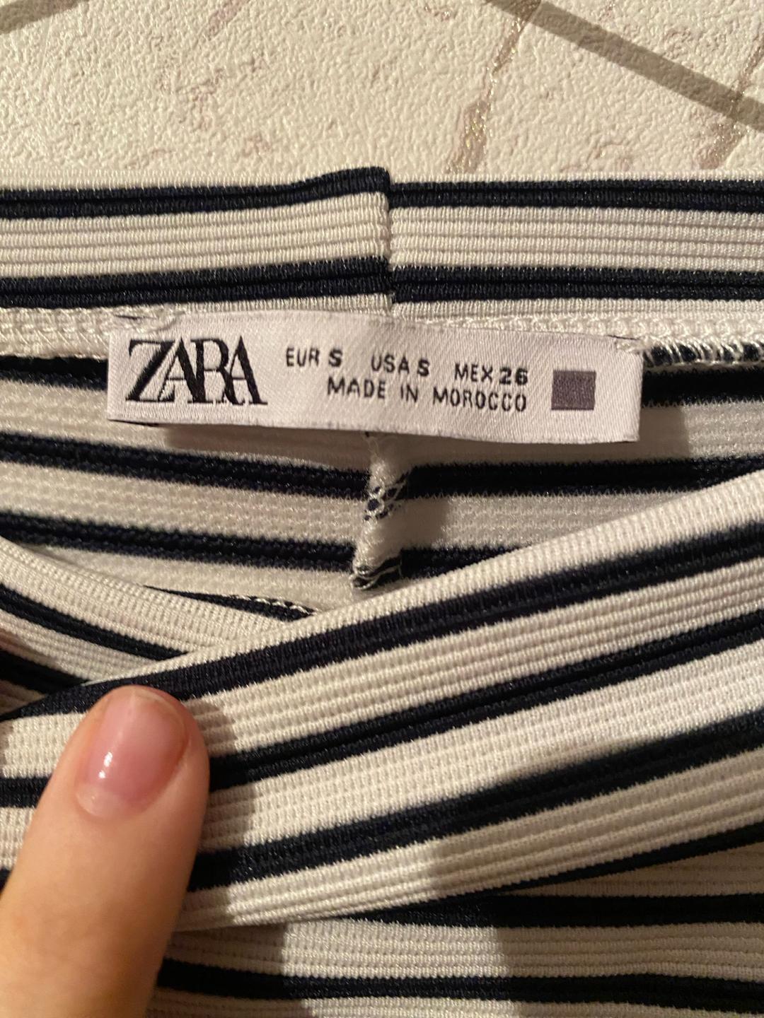 Zara Платье ZARA в полоску — фото 2