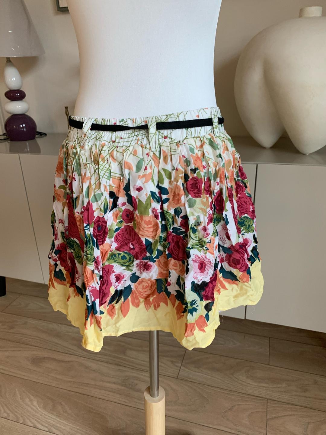 Forever 21 Юбка мини с цветочным принтом Forever21 — фото 2