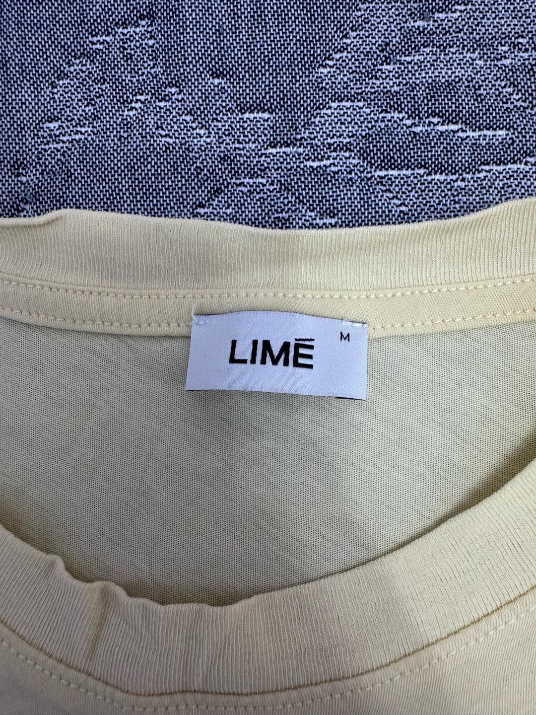 Lime Футболка LIME банановая — фото 2