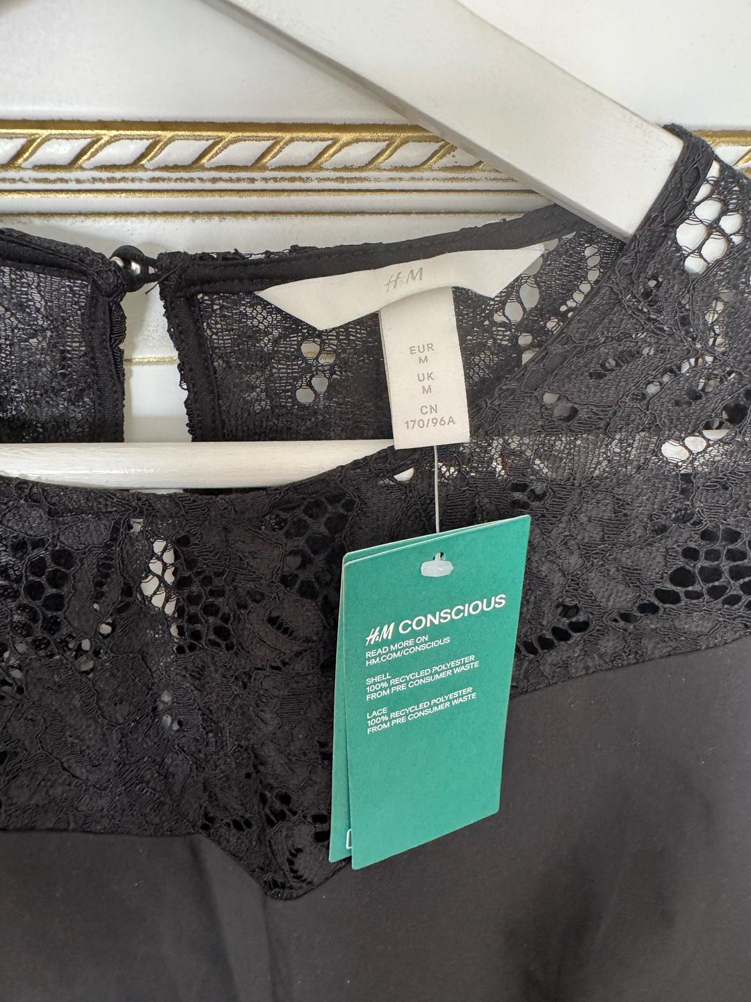 H&M H&M платье с кружевными вставками — фото 2