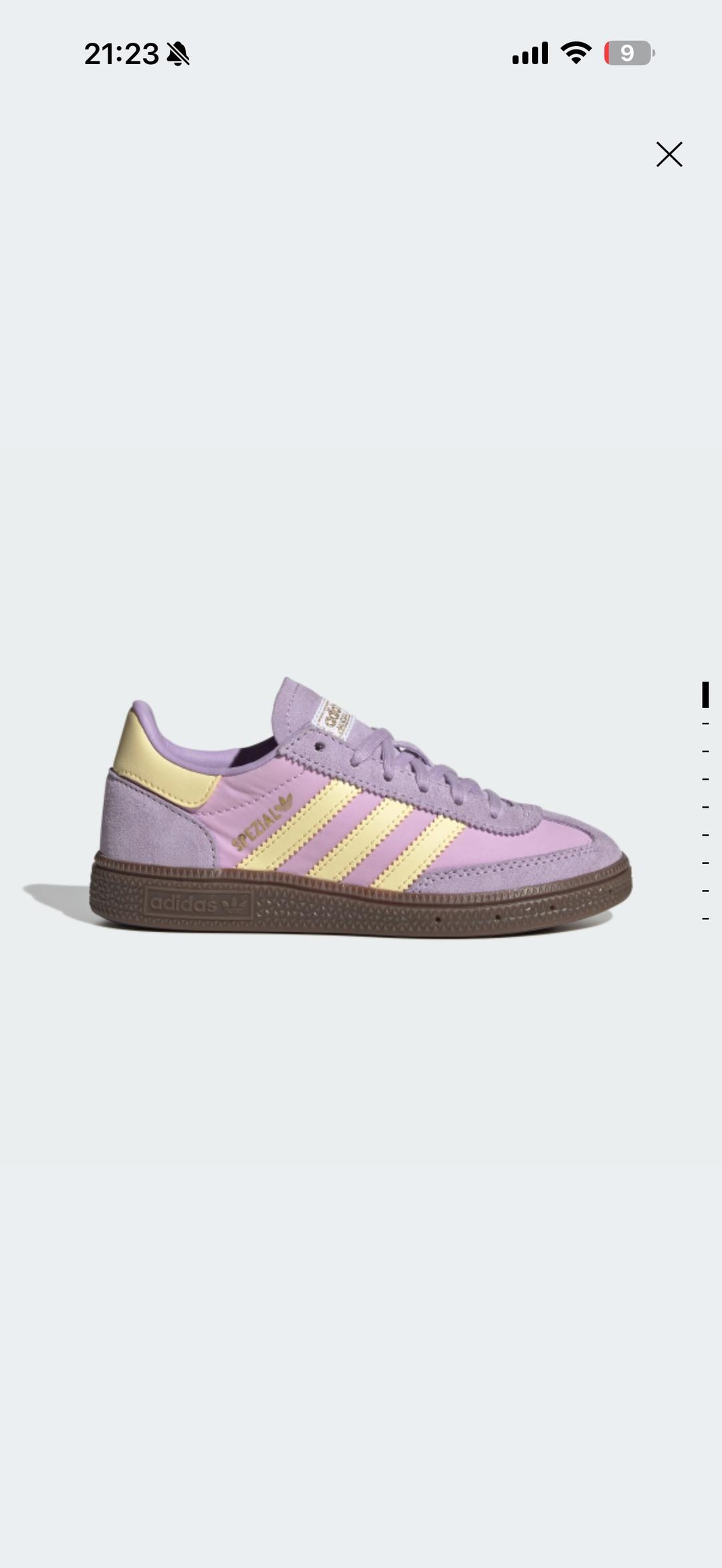 Adidas Кеды детские Adidas 22размер — фото 2