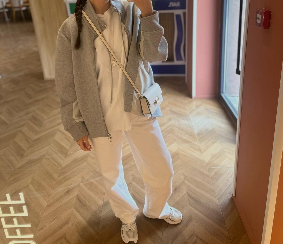 Zara Толстовка на молнии с воротником-стойкой Zara — фото 2