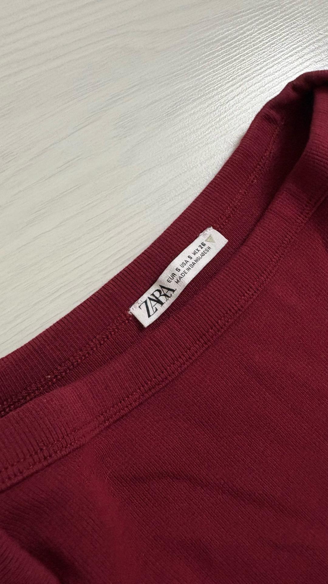 Zara Зара лонгслив — фото 2