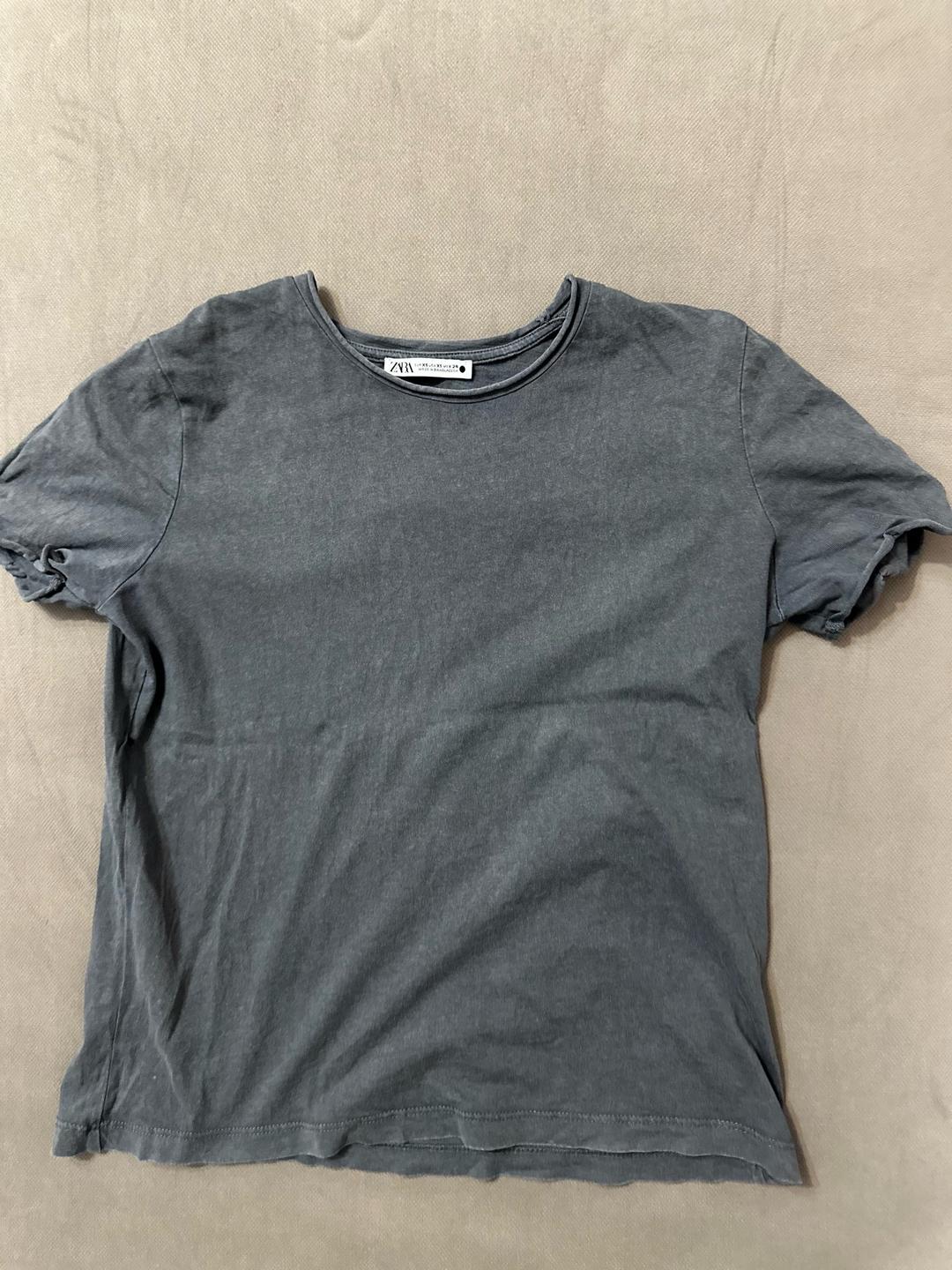 Zara Серая футболка Zara — фото 2