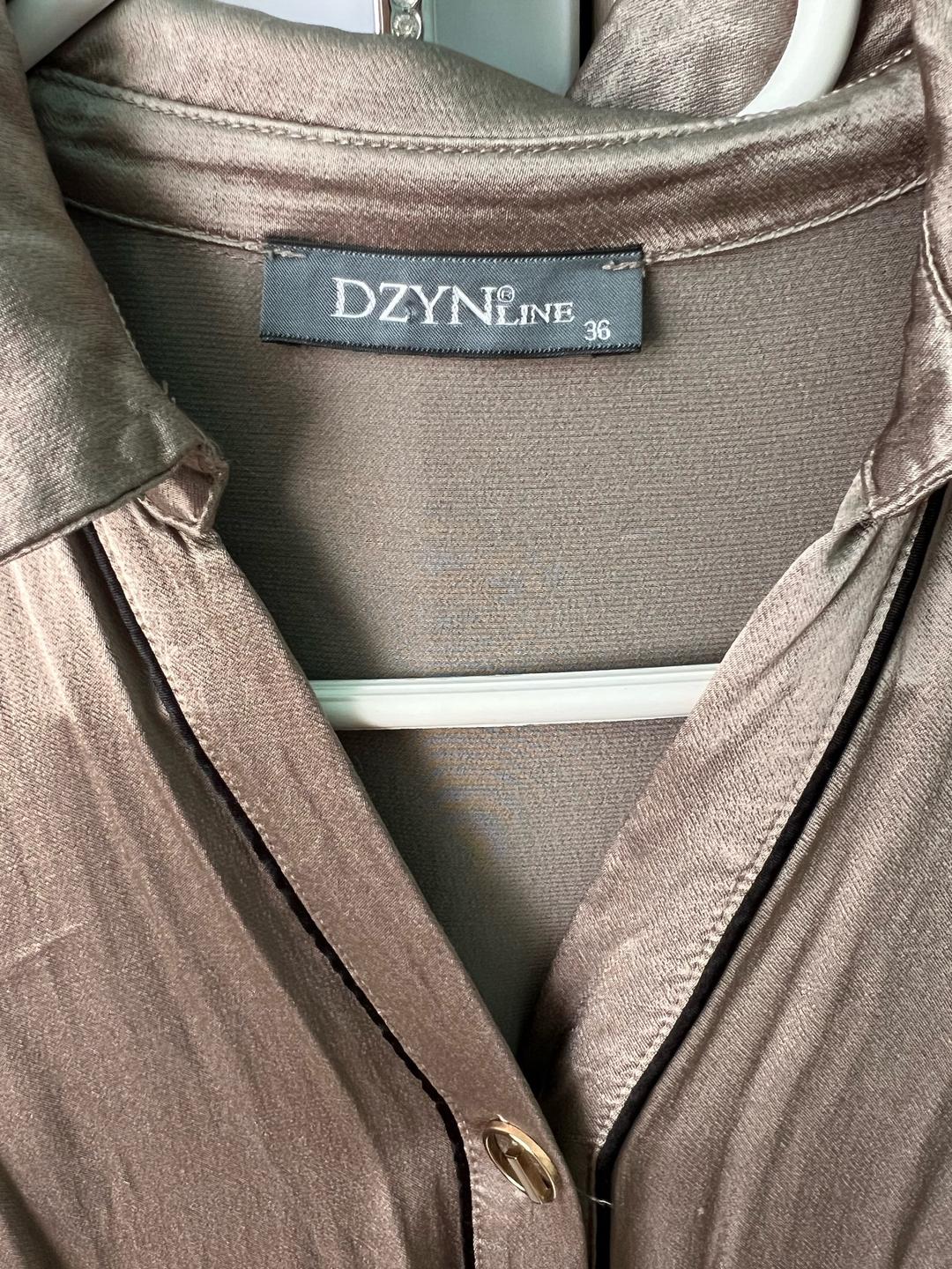 DzynLine Платье цвет кофе — фото 2