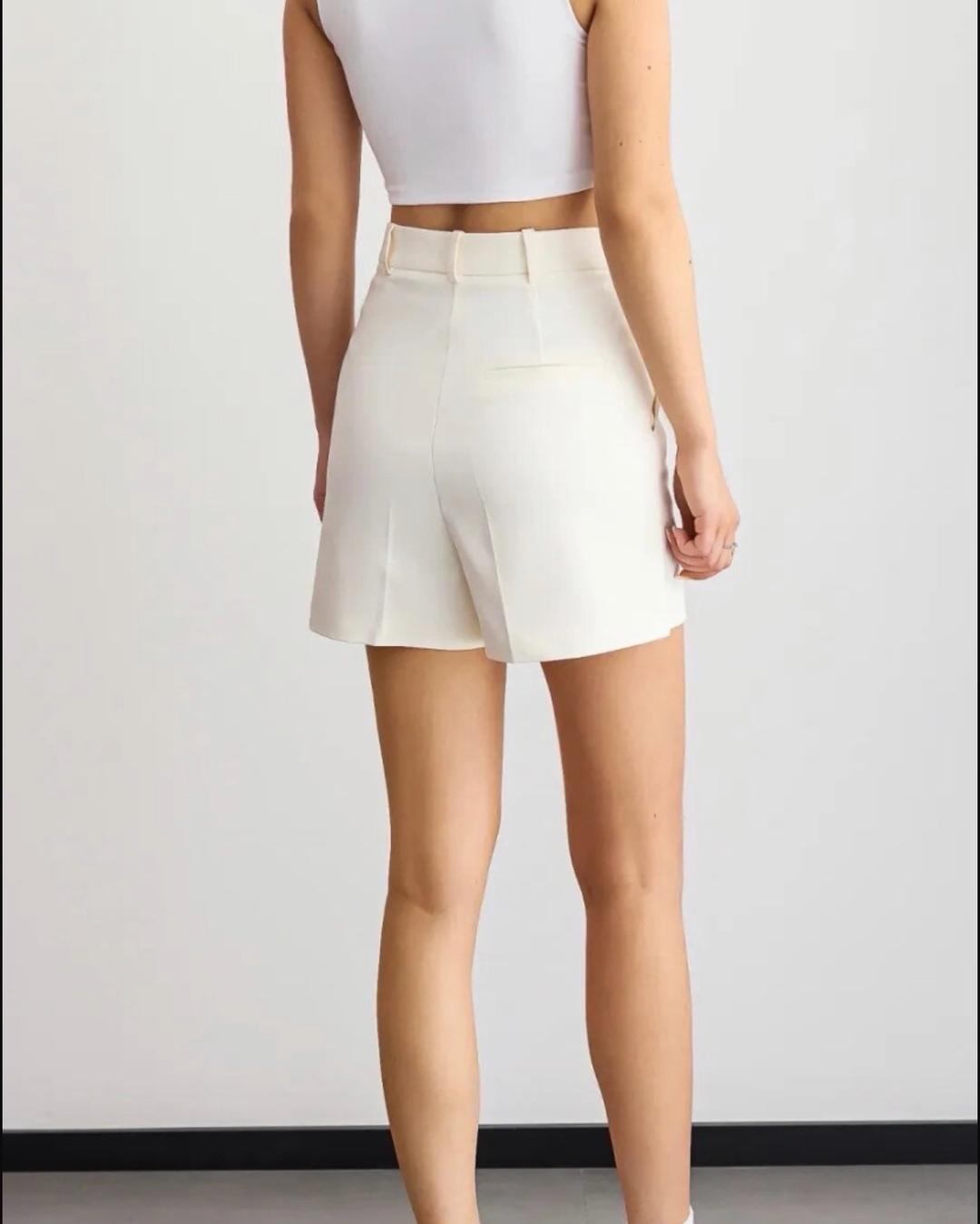 Zara Белые шорты Zara — фото 2
