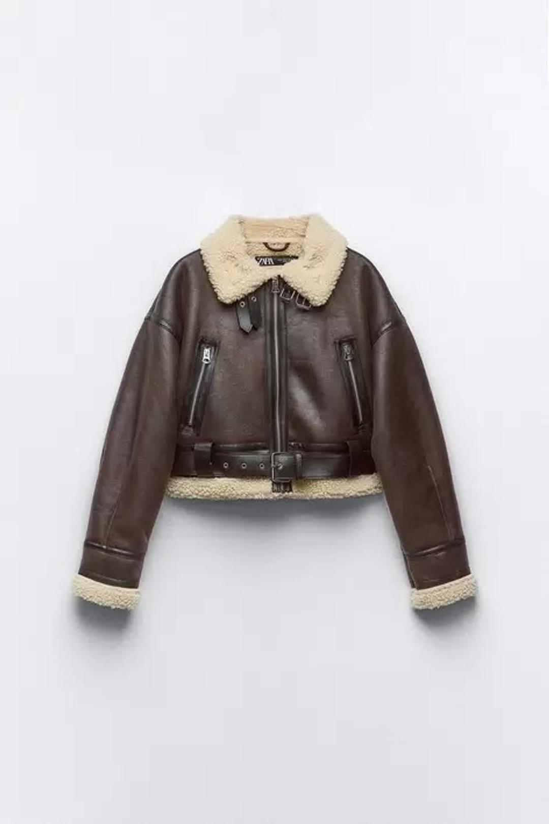 Zara Дубленка Zara — фото 2