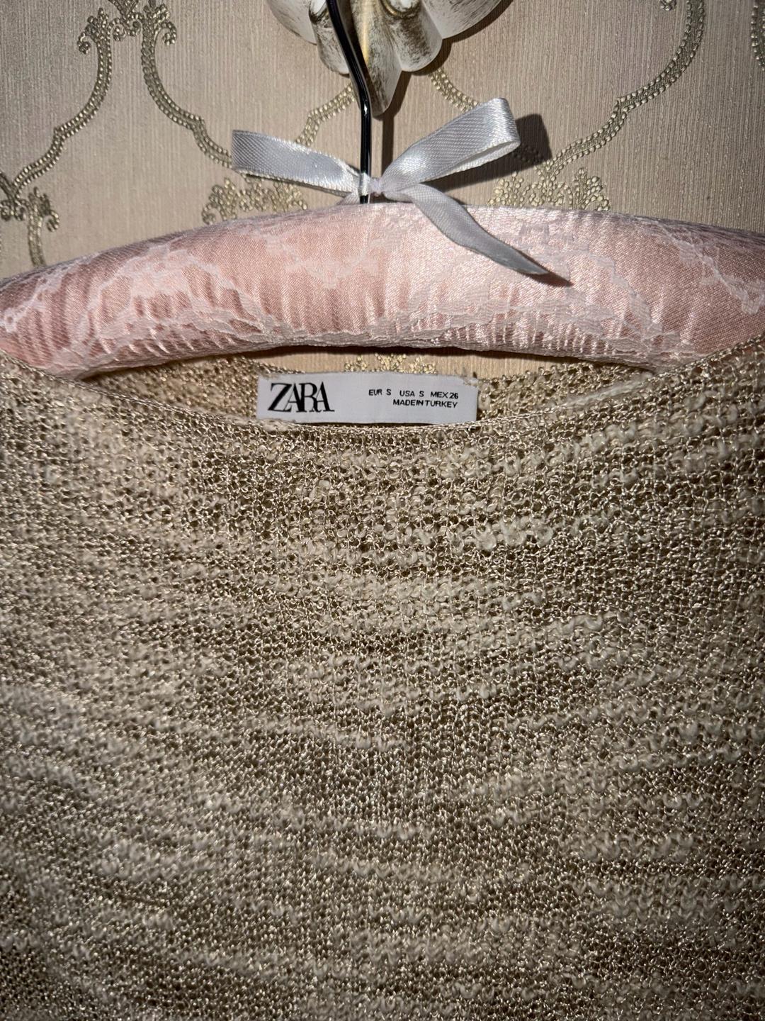 Zara Топ из тонкого трикотажа — фото 2