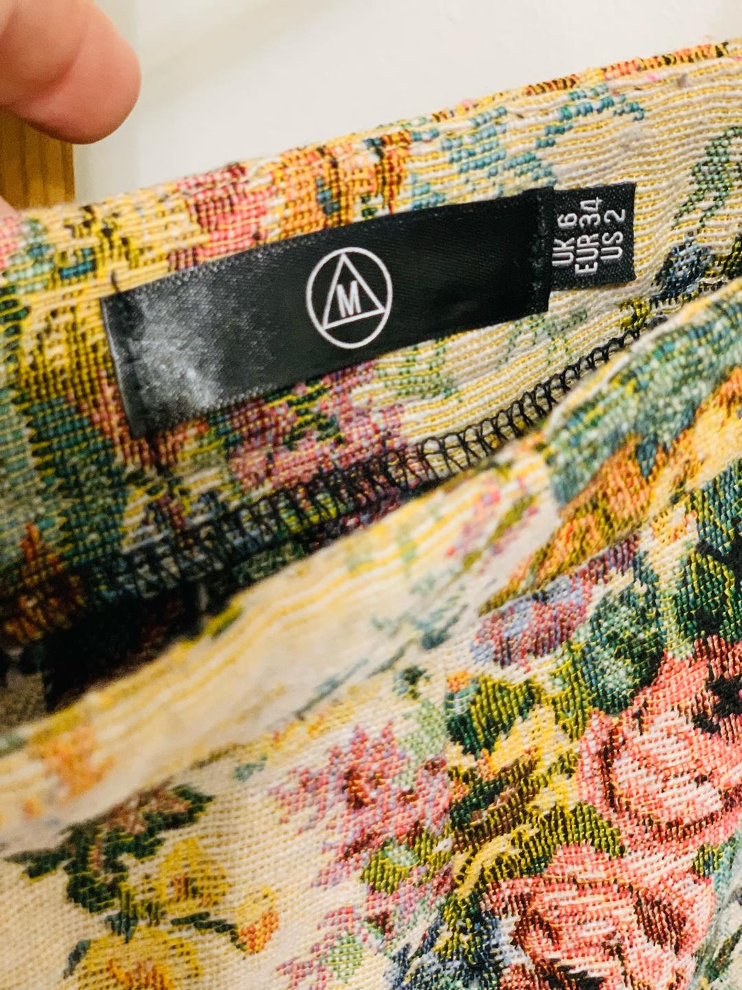 Missguided Гобеленовая мини юбка с бахромой — фото 2